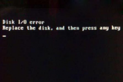电脑开机显示Disk I/O error的解决办法